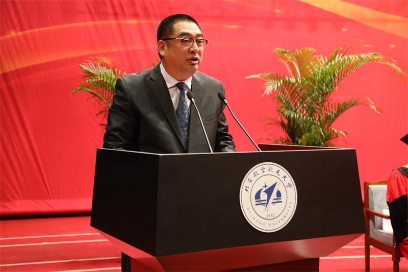 思路決定出路，想法決定干法--科達(dá)潔能董事長邊程出席北航2017-2018學(xué)年研究生畢業(yè)典禮
