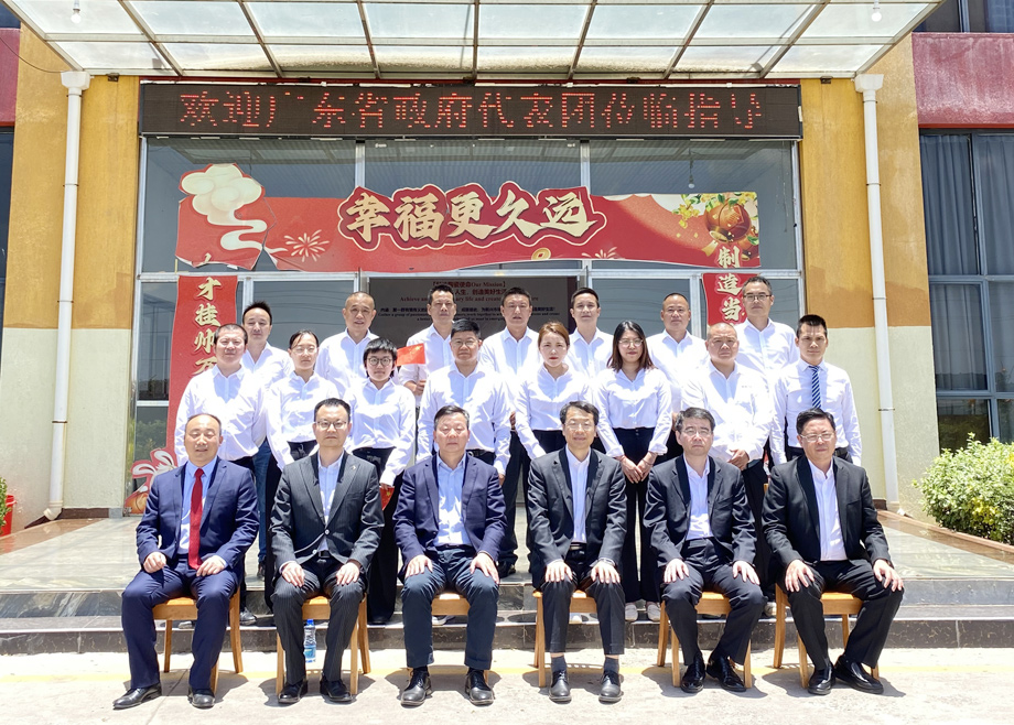 廣東省委常委、常務(wù)副省長張虎率團考察科達(dá)（肯尼亞）陶瓷
